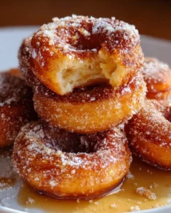 Delicious brown butter maple donut bars topped with a sweet glaze