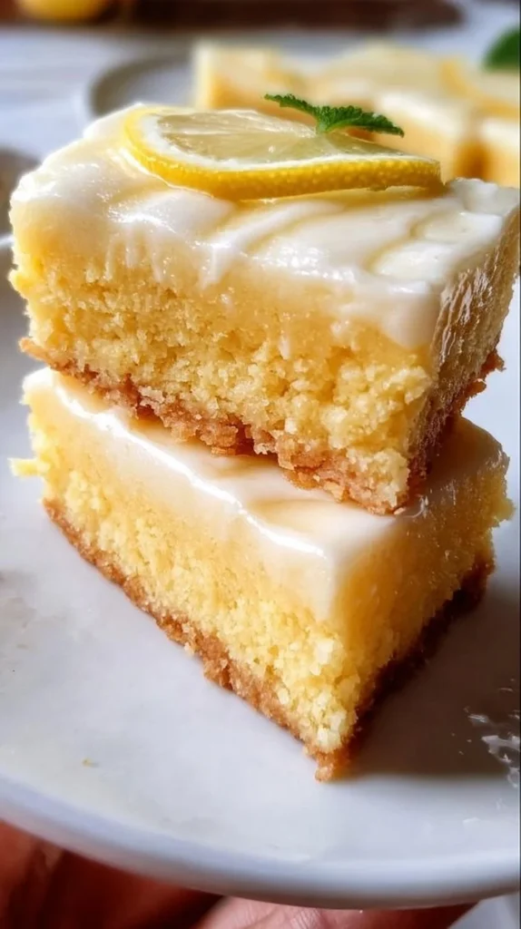 Delicious gluten-free dairy-free dessert with lemon flavor.