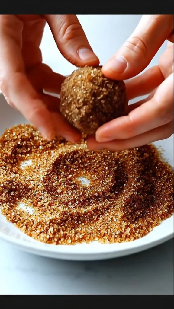 Delicious buttery brown sugar cinnamon cookies on a plate