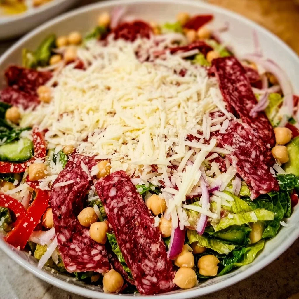 Vibrant Scala Chopped Salad featuring fresh ingredients in a colorful bowl