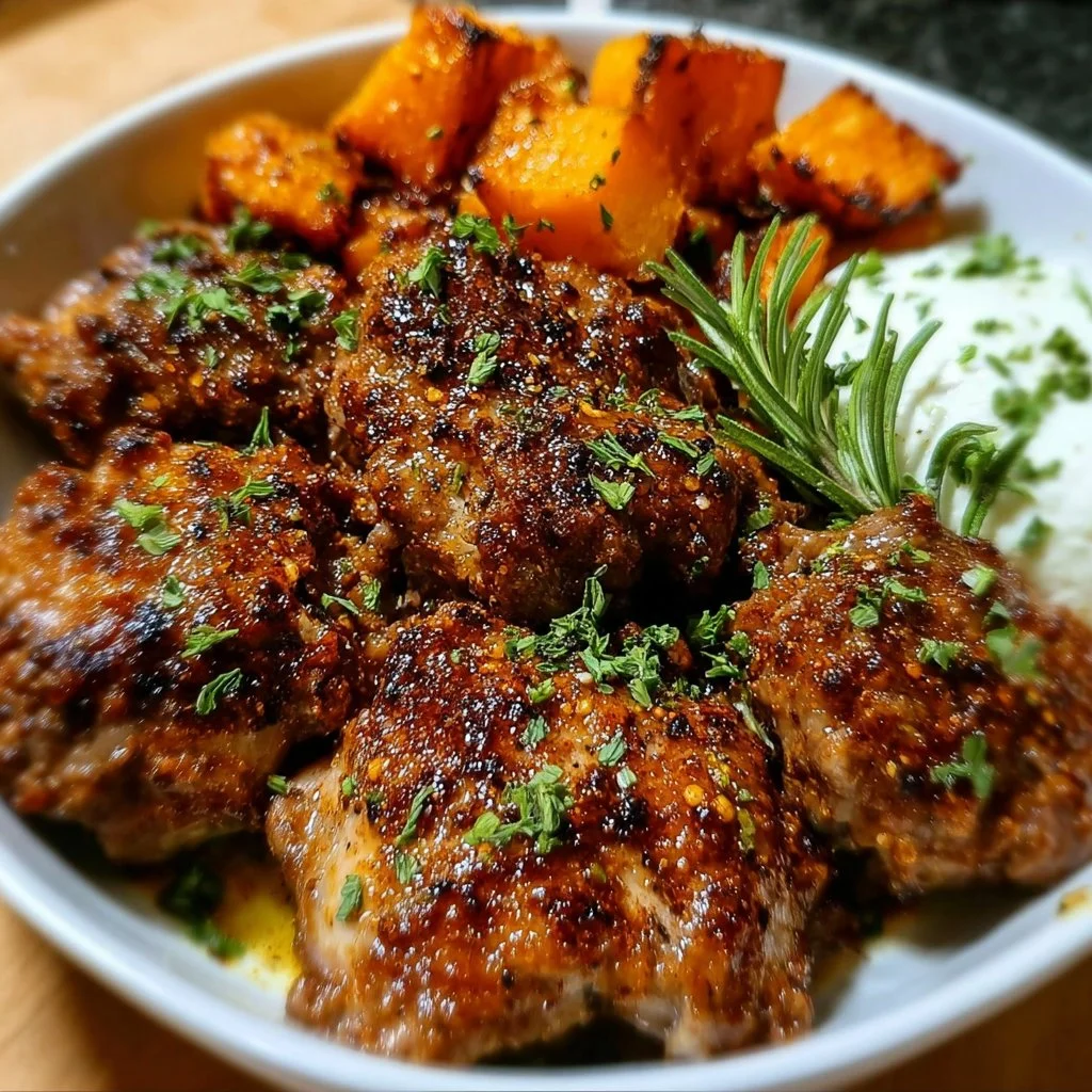 Viral Ground Beef Hot Honey Bowl served in a colorful dish with toppings